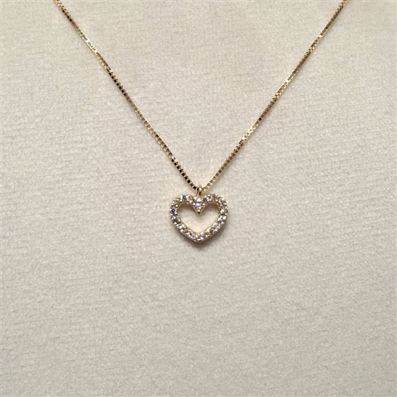 Collana Fanton Gioielli Donna COLLANE ORO in Oro giallo Cubic Zirconia COOR-310-52 - COOR-310-52